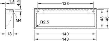 Mušle, zinková slitina