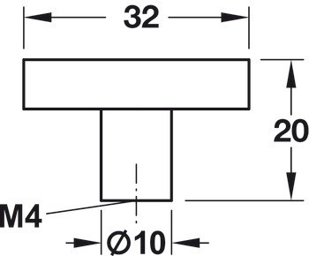 Nábytková knobka, Häfele Déco