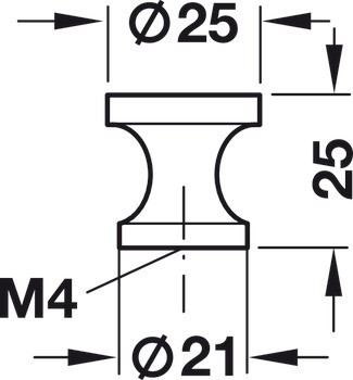 Nábytková knobka, Timeless