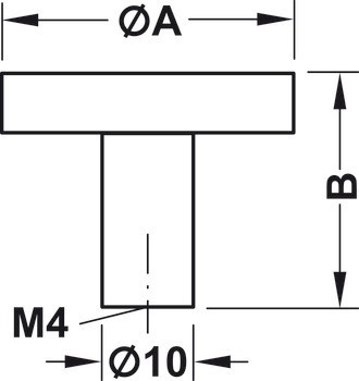 Nábytková knobka, Timeless