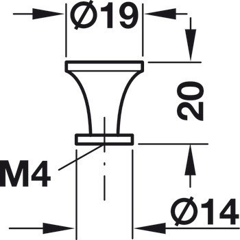 Nábytková knobka, Timeless