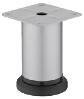 Nábytková noha, s deskou, s výškovým nastavením