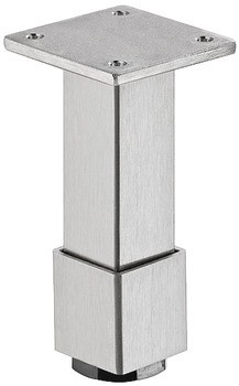 Nábytková noha, S deskou, výškovým nastavením a pouzdrem