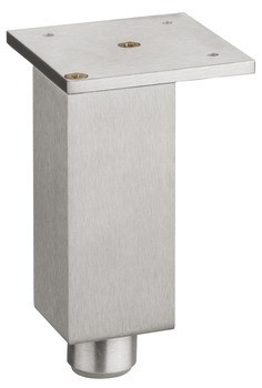 Nábytková noha, Hliník, s deskou (ocel nebo hliník), s nastavením výšky