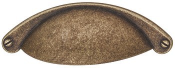 Nábytková úchytka, misková úchytka, zinková slitina, Häfele Déco