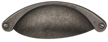 Nábytková úchytka, misková úchytka, zinková slitina, Häfele Déco