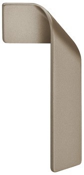 Nábytková úchytka, prstová úchytka, zinková slitina, Häfele Déco H2155