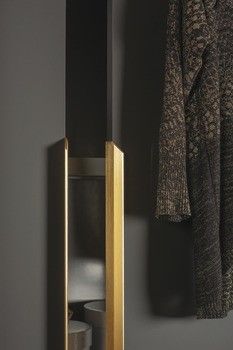 Nábytková úchytka, Úchytka do hrany, hliník