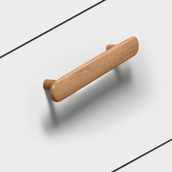 Nábytková úchytka, Úchytka se soklem, dřevo