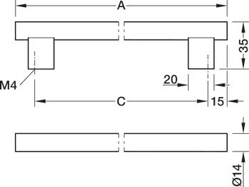 Nábytková úchytka