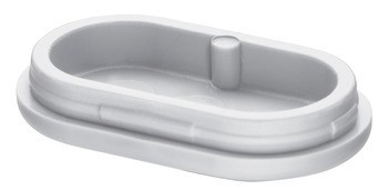 Nábytkový kluzák, d, oválný