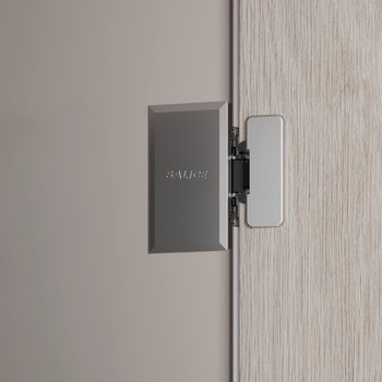 Nábytkový závěs, 94°, pro dřevěné dveře, pro skrytou montáž