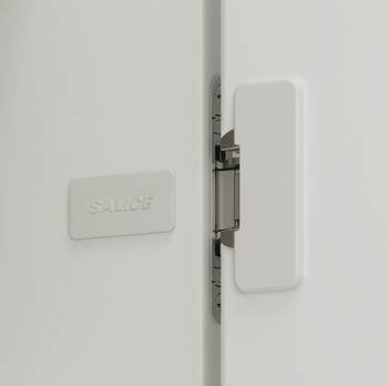 Nábytkový závěs, 94°, pro dřevěné dveře, pro skrytou montáž