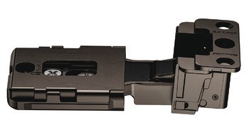 Nábytkový závěs, 94°, pro dveře s hliníkovým rámem, pro skrytou montáž