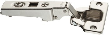 Nábytkový závěs, Blum Clip 100°, plně naložená montáž, pro tenké dveře, s automatickou zavírací pružinou, bez mechanismu tlumeného zavírání