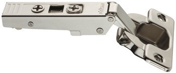 Nábytkový závěs, Blum Clip Top 120°, plně naložená montáž, bez automatické zavírací pružiny