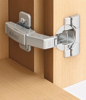 Nábytkový závěs, Blum Clip Top Blumotion 95°, pro široké slepé rohy od vnitřní šířky 70 mm