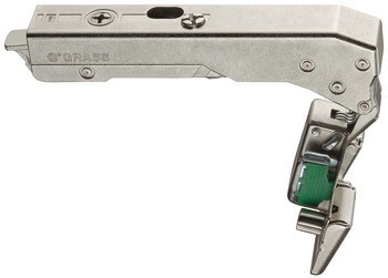 Nábytkový závěs, Grass Tiomos 110°, pro aplikace do slepého rohu, vložená montáž