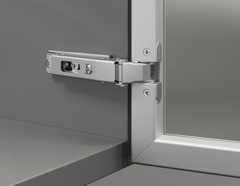 Nábytkový závěs, Häfele 510 Push A/SM 105°, plně naložená montáž