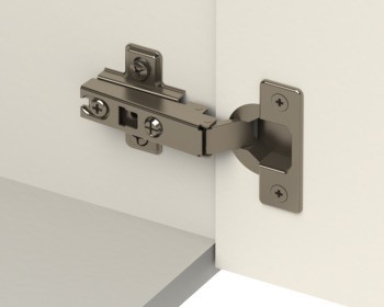 Nábytkový závěs, Häfele Metalla 100 A 110°, plně naložená montáž