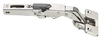 Nábytkový závěs, Häfele Metalla 510 A/SM 110°, pro falcové a profilové dveře, plně naložená montáž