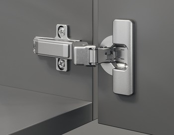 Nábytkový závěs, Häfele Metalla 510 A/SM 110°, pro rohové aplikace 37°, polonaložená