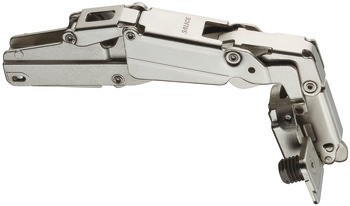 Nábytkový závěs, Häfele Metalla 510 A/SM 165°, polonaložená montáž/oboustranná montáž