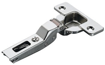 Nábytkový závěs, Häfele Metalla 510 A/SM 94°, pro tlusté dveře a profilové dveře do 35 mm, polonaložená montáž/oboustranná montáž