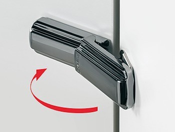 Nábytkový závěs, Häfele Metalla 510 SM 110°, plně naložená montáž