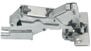 Nábytkový závěs, Häfele Metallamat A/SM 175°, polonaložená montáž/oboustranná montáž