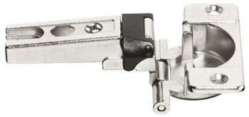 Nábytkový závěs, pro falcové dveře, s pohledovou miskou, mezera 6 mm