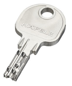 Náhradní klíč, pro Häfele Symo EC Plus výměnnou vložku, individuální zamykání, Service+