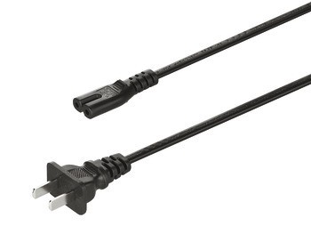 Napájecí kabel, se zástrčkou pro malá zařízení pro vstupní port C8