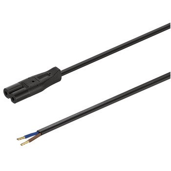 Napájecí kabel, se zástrčkou pro malá zařízení pro vstupní port C8