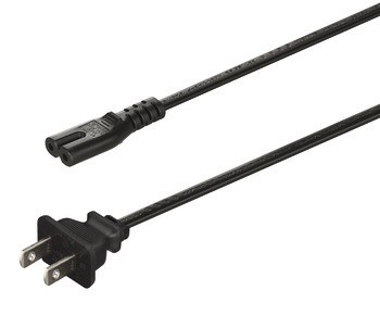 Napájecí kabel, se zástrčkou pro malá zařízení pro vstupní port C8