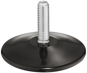 Nastavitelná noha s kluzákem, kulatá