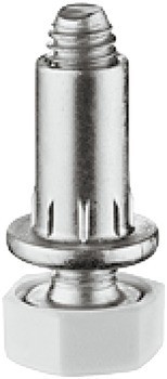 Nastavovací šroub, kulatá, s pouzdrem M6