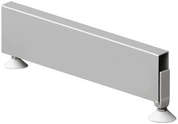 Noha sloupu, k nacvaknutí, pro sloup policového systému 30 x 30/60 x 30 mm