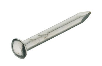Ocelový hřeb s kulatou hlavou, Ocel