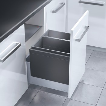 Odpadkové koše, 1 x 28 a 1 x 18 litrů