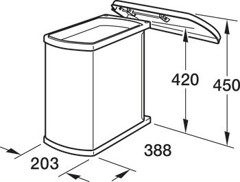 Odpadkové koše, Hailo Uno