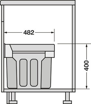 Odpadkové koše, Hailo Tandem
