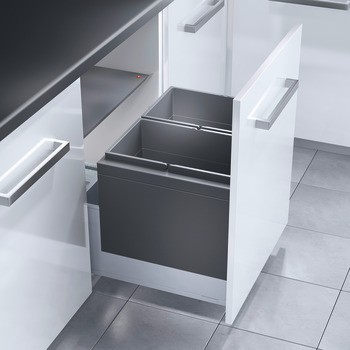 Odpadkové koše, 2 x 28 litrů