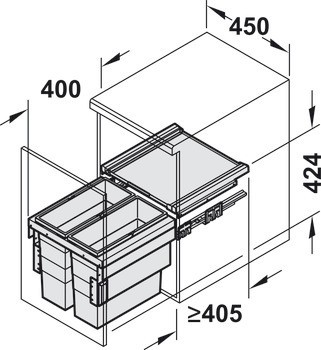 Odpadkové koše, Hailo Cargo Synchro