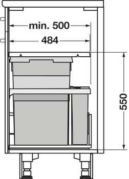 Odpadkové koše, Hailo AS Euro Cargo