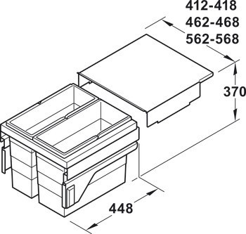 Odpadkové koše, Hailo Cargo