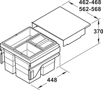 Odpadkové koše, Hailo Cargo