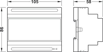 Online rozšíření, ND 101, Dialock, pro online adaptér ND 100, Tag-it™ ISO