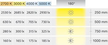 Osvětlovací LED páska, COB, Häfele Loox5 LED 3069, 24 V, COB, 8 mm, 2pólové (jednobarevné), 480 LED/m, 8 W/m, IP20