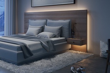 Osvětlovací LED páska, Häfele Loox5 LED 3044, 24 V, 8 mm, 3pólové (tunable white), 2 x 120 LED/m, 4,8 W/m, IP20